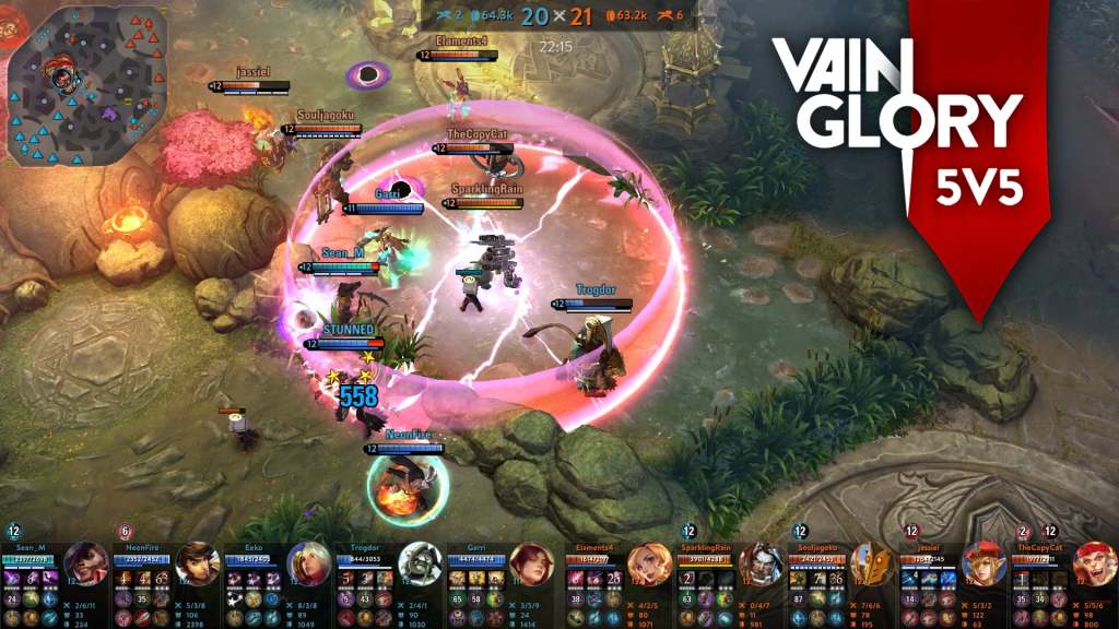 Gameplay Vainglory 5vs5