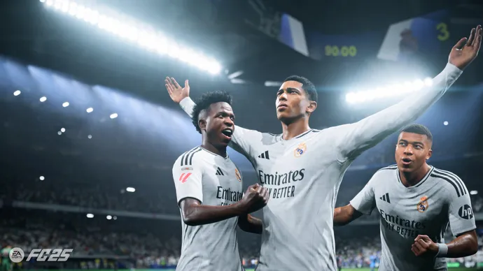 FC25 Dengan visual game yang lebih realistis